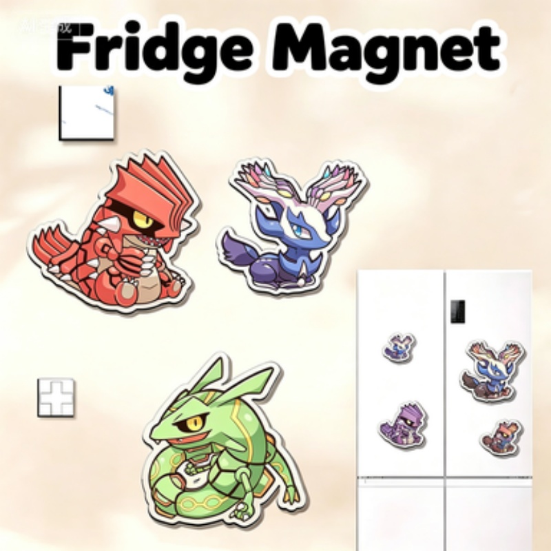Model Kit Lugia - Acrylic Fridge Magnet for Xerneas Yveltal