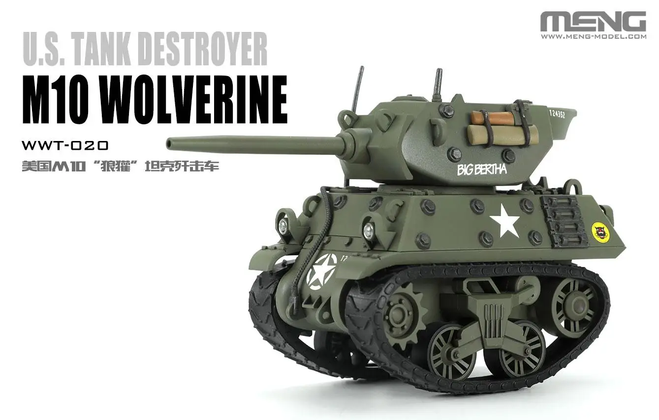 Model Kit Wolverine - MENG Model WWT U.S. Tank Destroyer