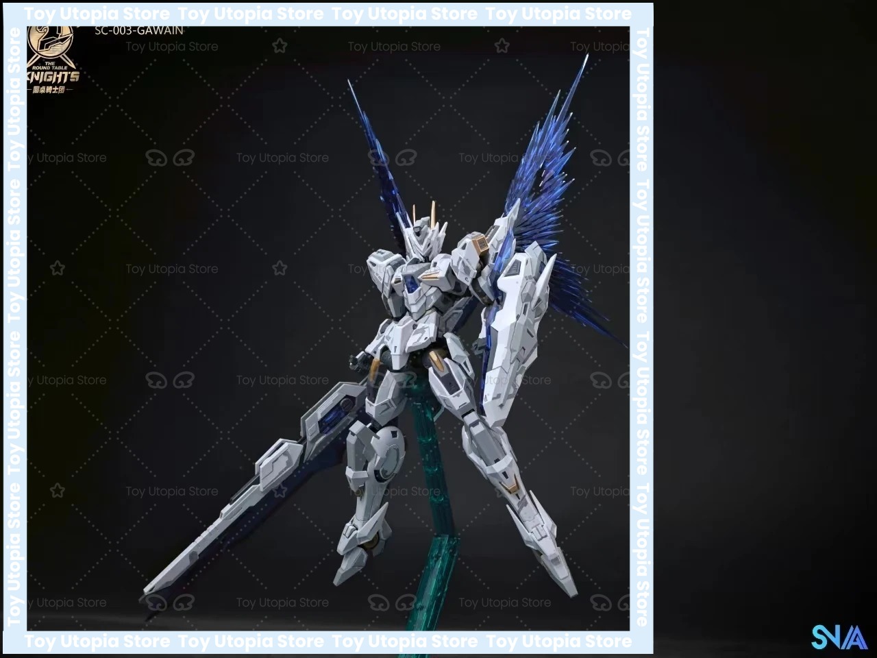 SNAA Greatsword Tristan Perciv - Model Kit Tristan ulasan dan harga