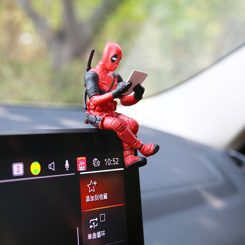 Desk Decoration Deadpool Car H - Model Kit Deadpool ulasan dan harga