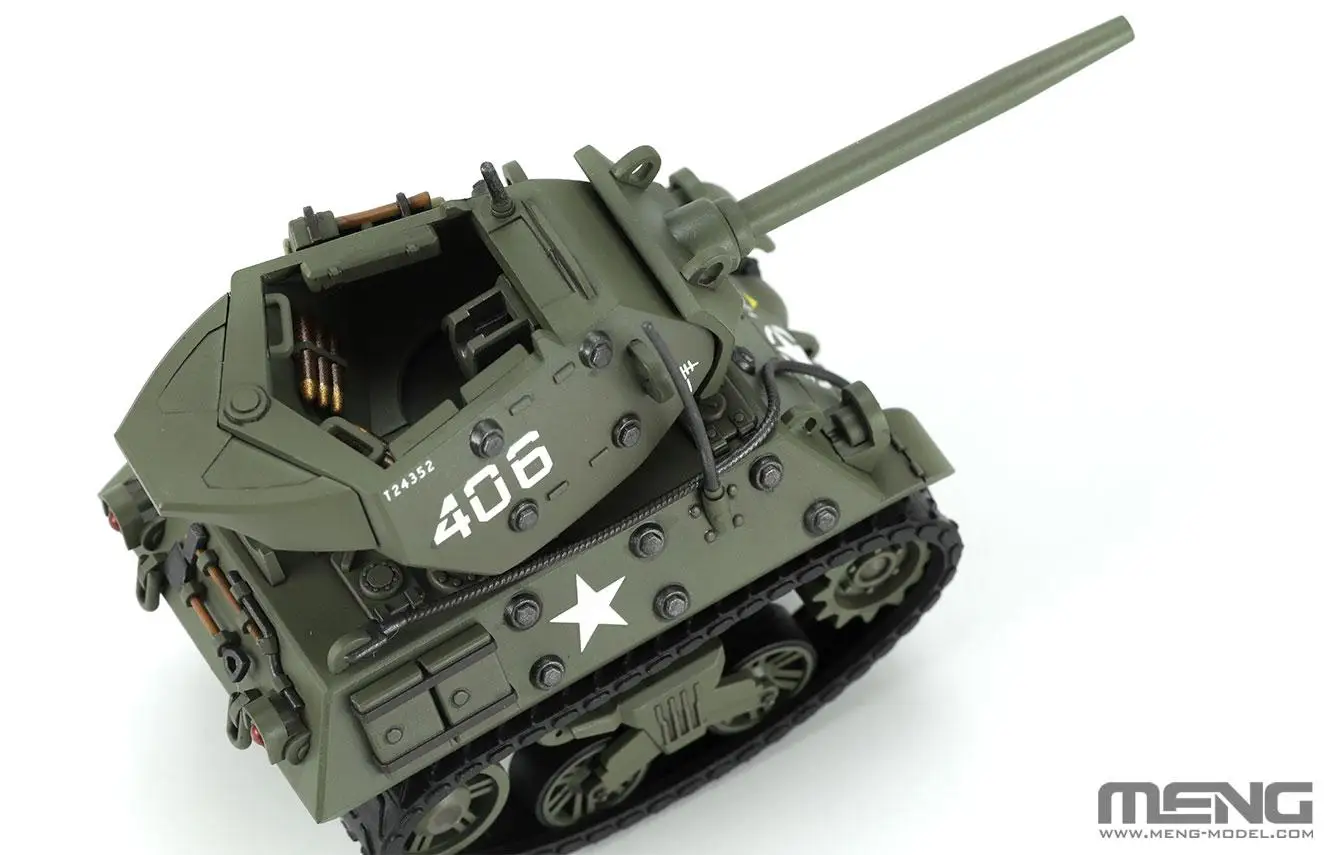 MENG Model WWT U.S. Tank Destr - Model Kit Wolverine ulasan dan harga