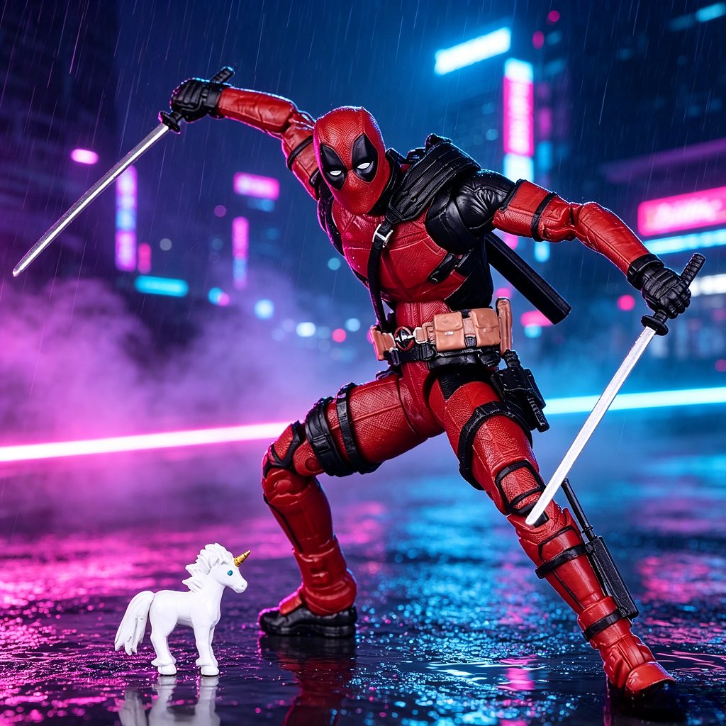 Deadpool Action Figure X-Men L - Model Kit Deadpool ulasan dan harga