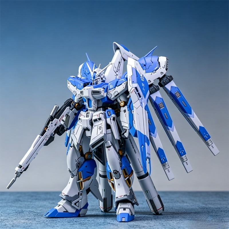 RG 1/144 RX-93-ν2 Hi-Nu Mecha  - Model Kit Water Decal ulasan dan harga