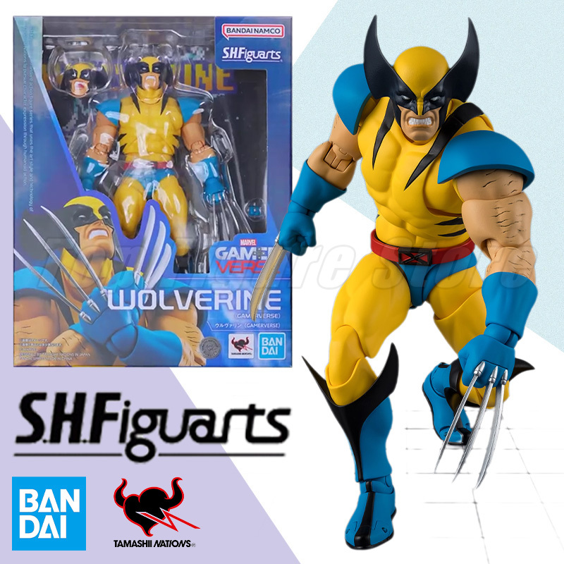 In Shock Original Bandai SHF X - Model Kit Wolverine ulasan dan harga