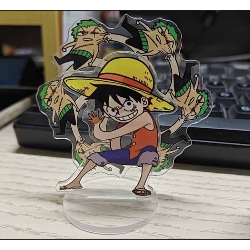One Piece Monkey D Luffy carto - Model Kit Holder ulasan dan harga
