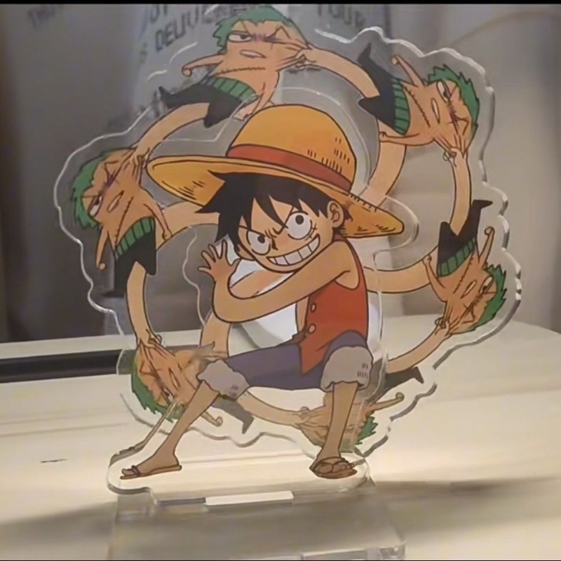 One Piece Monkey D Luffy carto - Model Kit Holder ulasan dan harga