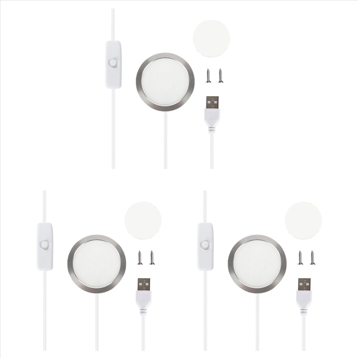 3X DIY LED Night Light Kit for - Model Kit Led ulasan dan harga