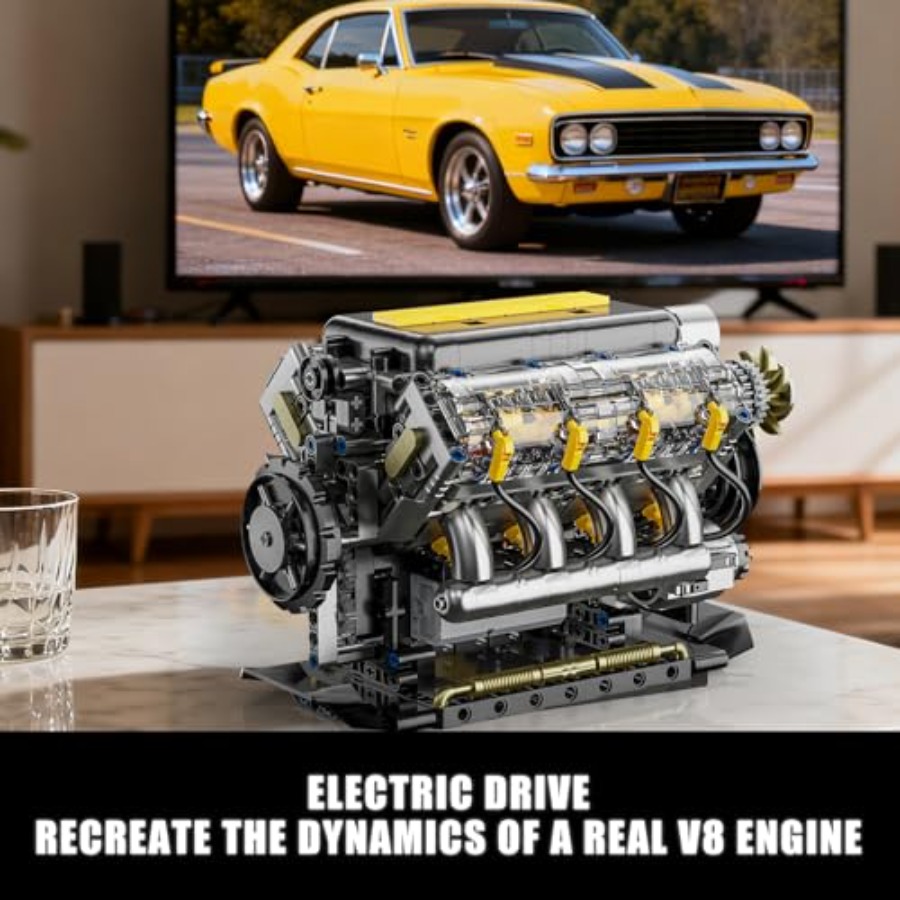 V8 Engine Model Kit that Runs, - Model Kit Engine V8 ulasan dan harga