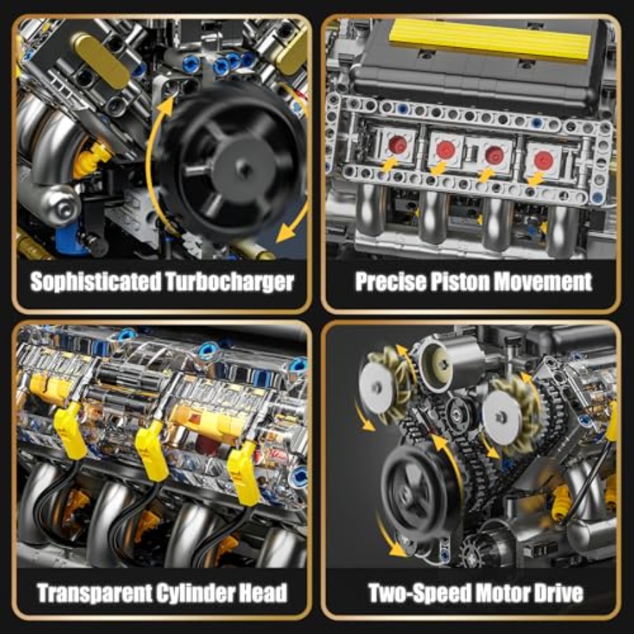 V8 Engine Model Kit that Runs, - Model Kit Engine V8 ulasan dan harga