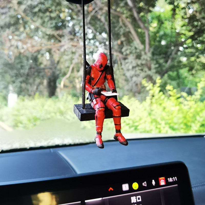NWE Marvel Deadpool Car Rearvi - Model Kit Deadpool ulasan dan harga