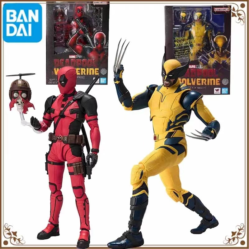 Original box Bandai SHF In sho - Model Kit Wolverine ulasan dan harga