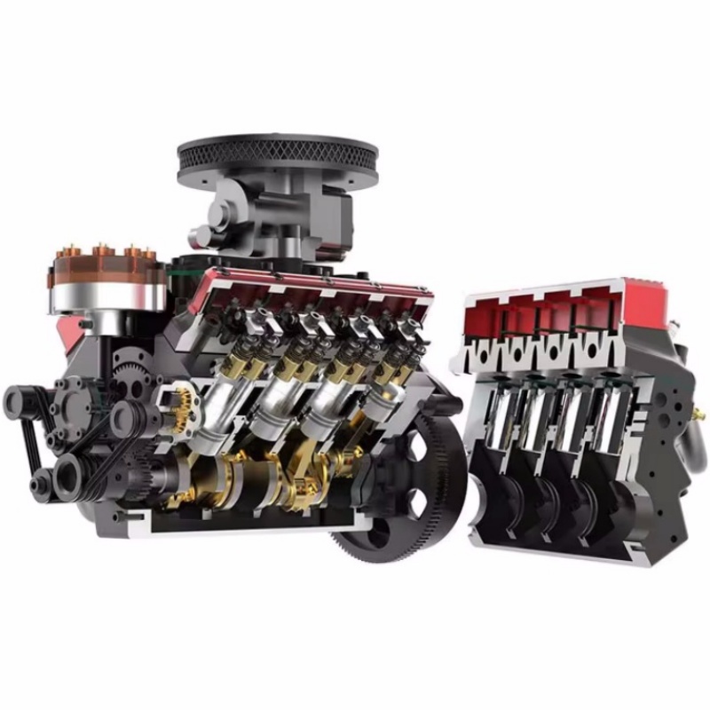 TOYAN V8 Gas 4 Stroke Engine 2 - Model Kit Engine V8 ulasan dan harga