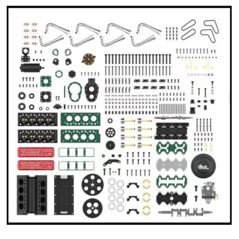 TOYAN V8 Gas 4 Stroke Engine 2 - Model Kit Engine V8 ulasan dan harga