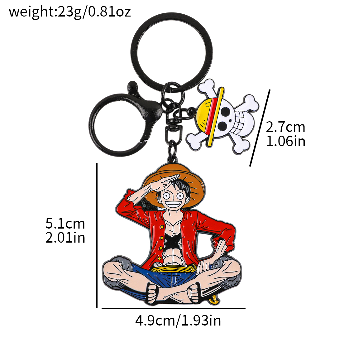 One Piece Anime Keychain Set - - Model Kit One Piece Bandai ulasan dan harga