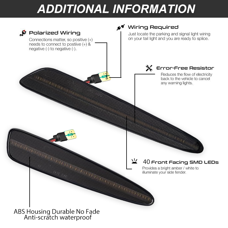 iJDM Front Rear Bumper LED Sid - Model Kit Led ulasan dan harga