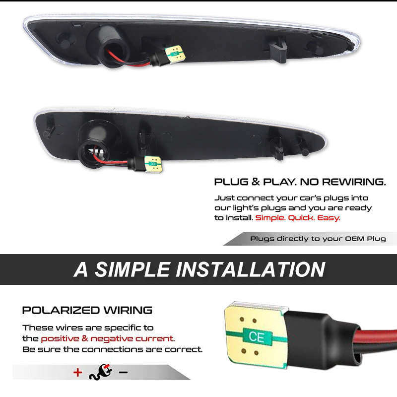 iJDM Front Rear Bumper LED Sid - Model Kit Led ulasan dan harga