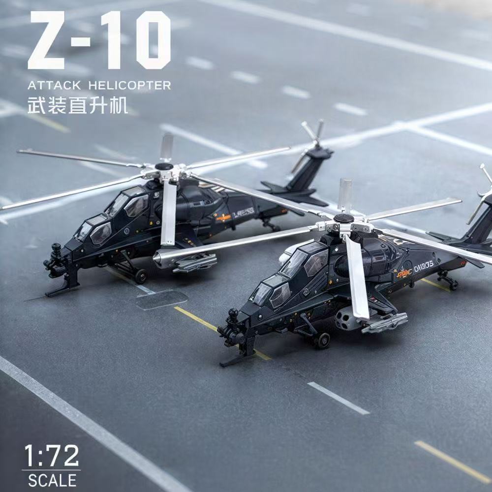 1:72 Scale ABS China Z-10 Z10  - Model Kit Helicopter ulasan dan harga