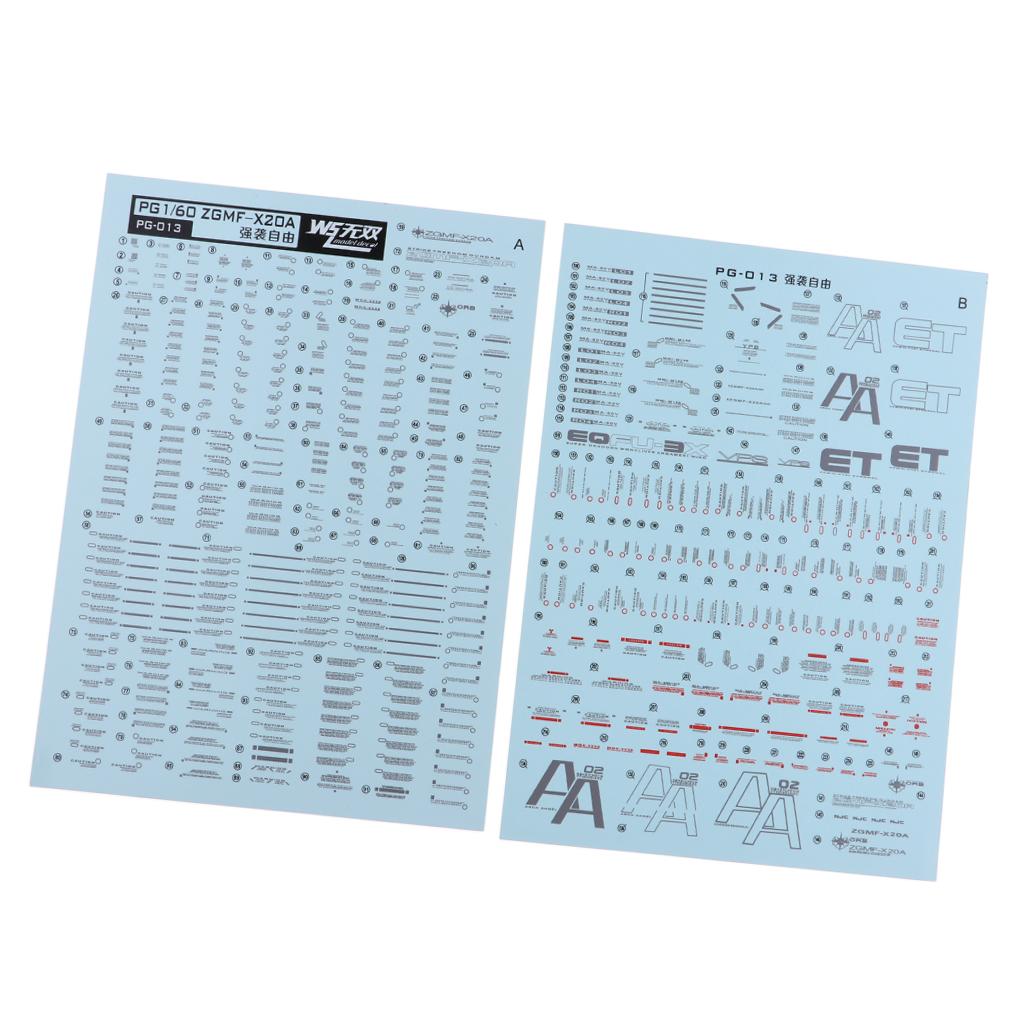 Waterslide Paper Model Sticker - Model Kit Water Decal ulasan dan harga