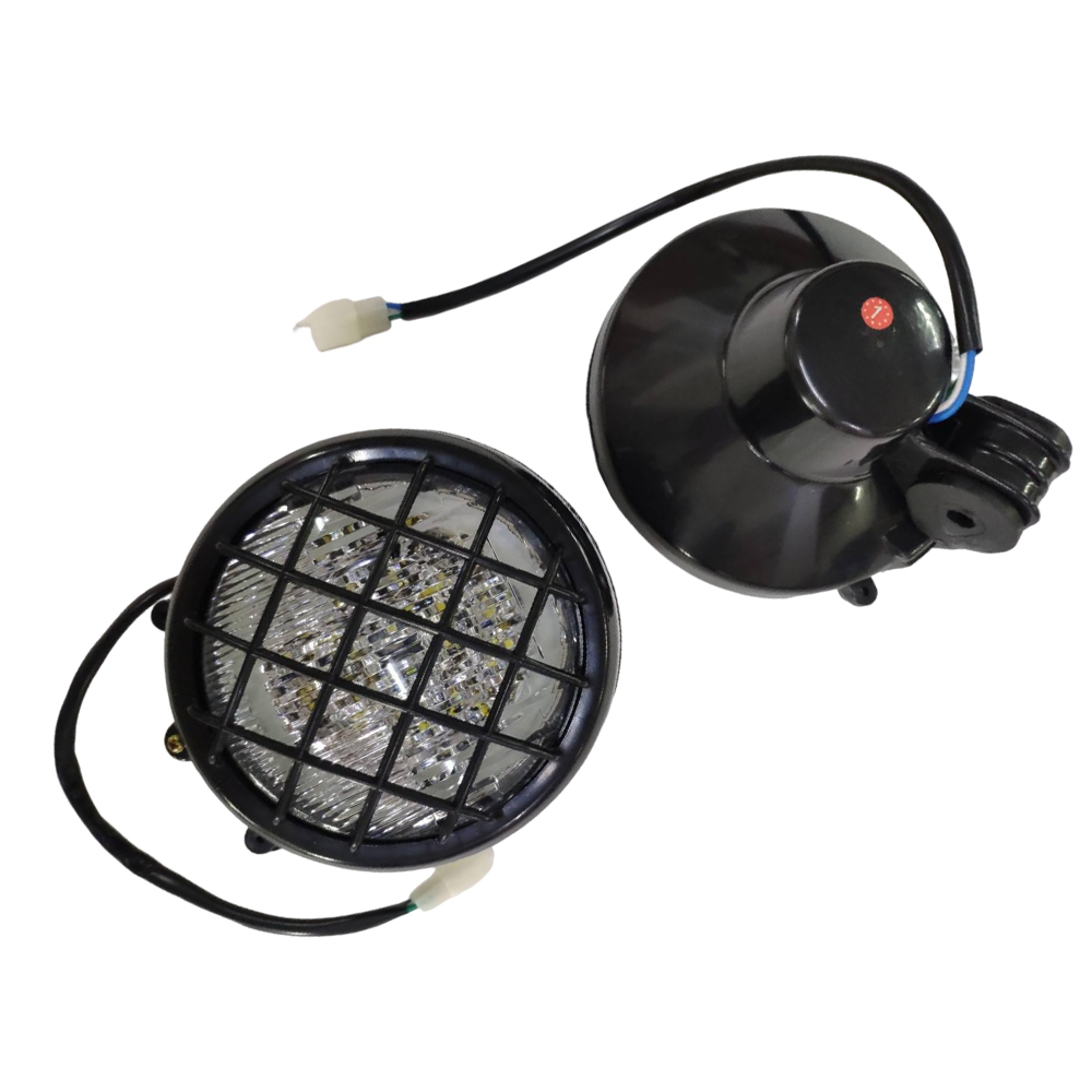 2pcs LED Motorcycle Headlights - Model Kit Wolverine ulasan dan harga
