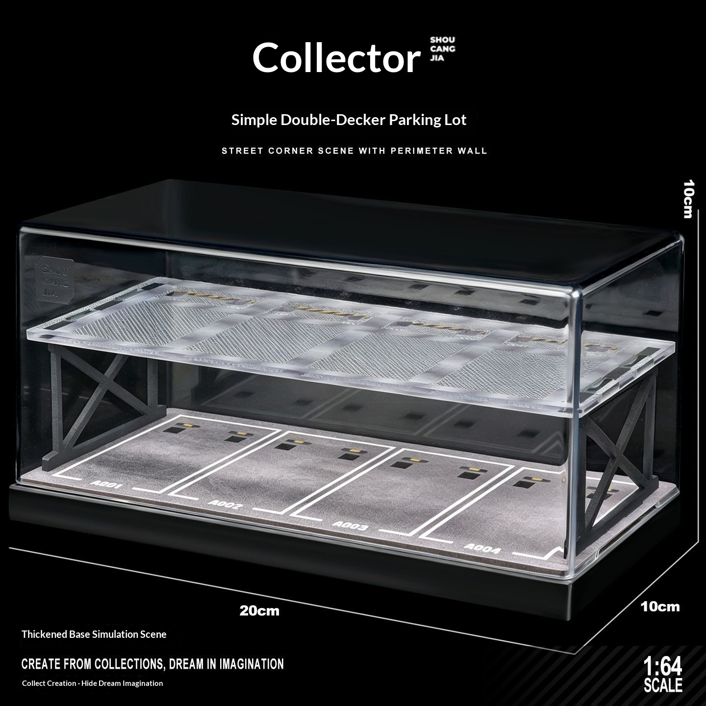 Collector 1:64 Scale Two-Story - Model Kit Led ulasan dan harga