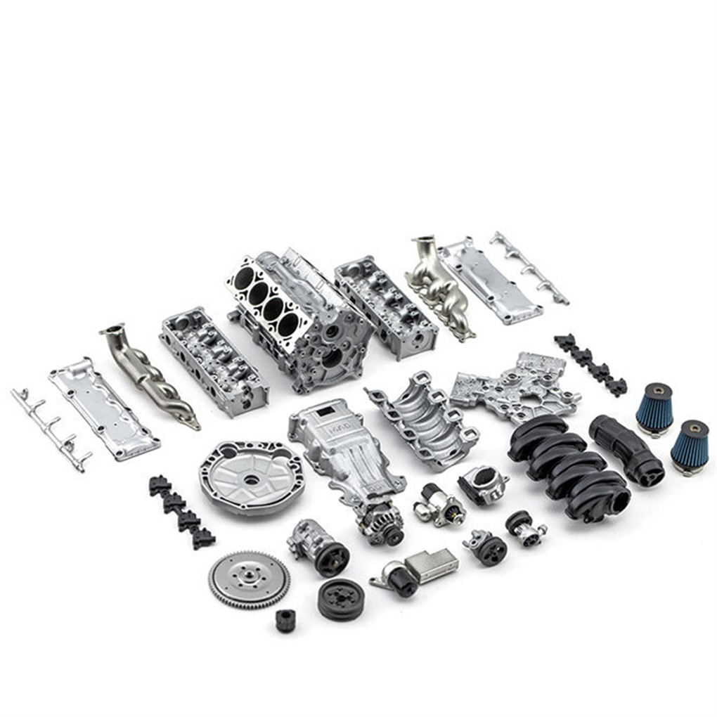 DIY MAD V8 Engine Internal Com - Model Kit Engine ulasan dan harga