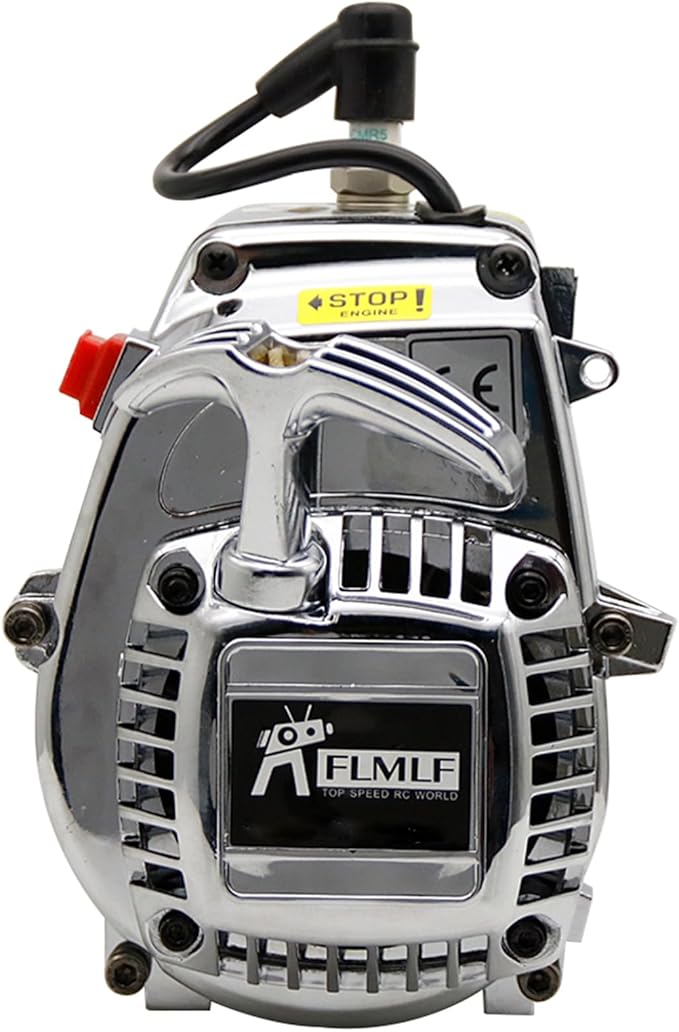 FLMLF 29CC 4 Bolt Engine Chrom - Model Kit Engine ulasan dan harga