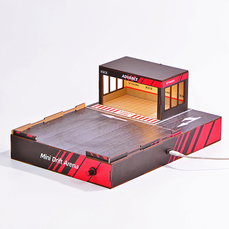 1:64 Scale DIY Drift Track Dio - Model Kit Led ulasan dan harga