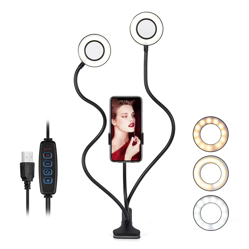 Dual Lights Led Ring Fill Ligh - Model Kit Led ulasan dan harga