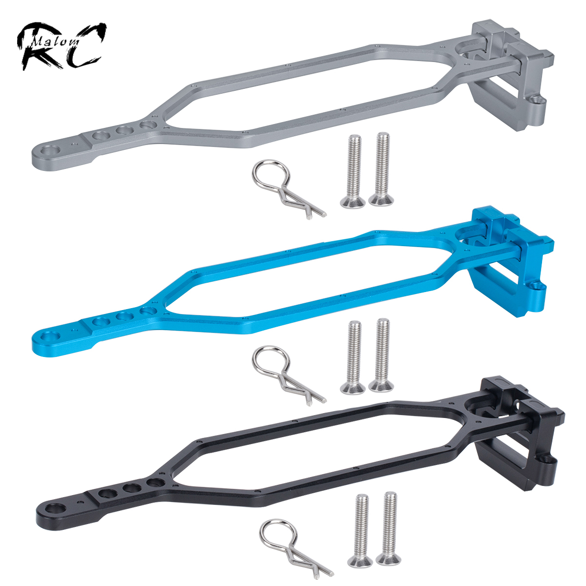 CNC Aluminum Hold Down Battery - Model Kit Helicopter ulasan dan harga