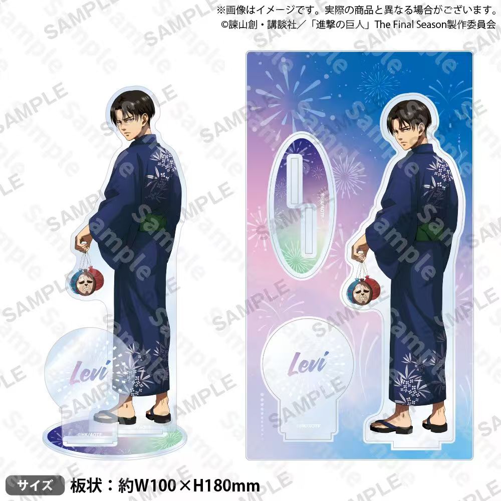 Attacking Giants Levi Figurine - Model Kit Holder ulasan dan harga