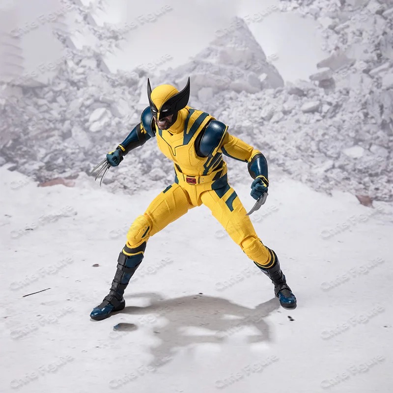 Original box Bandai SHF In sho - Model Kit Wolverine ulasan dan harga