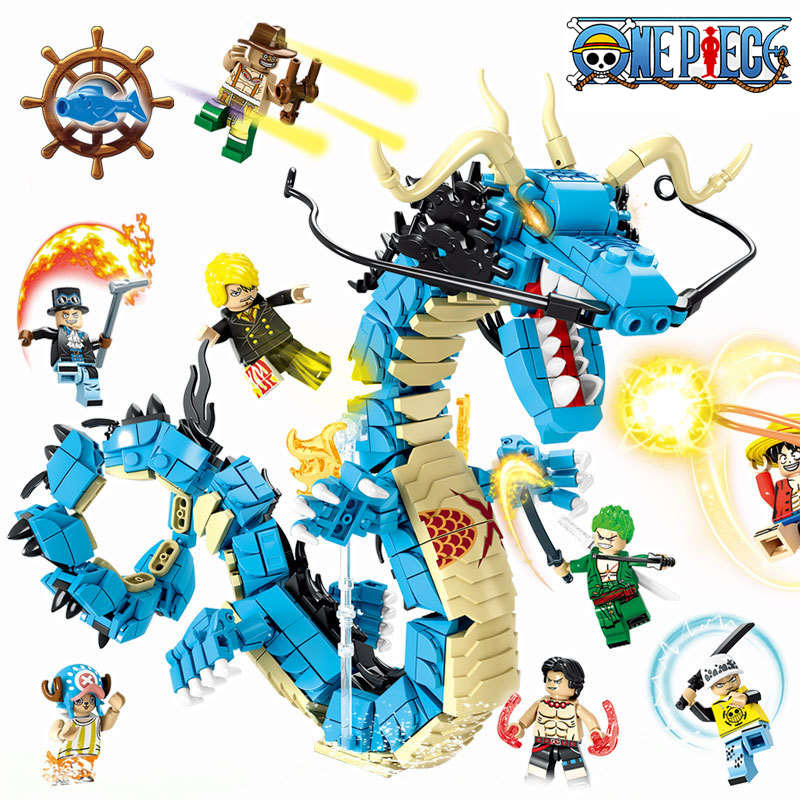 8in1 One Piece Building Blocks - Model Kit One Piece Bandai ulasan dan harga
