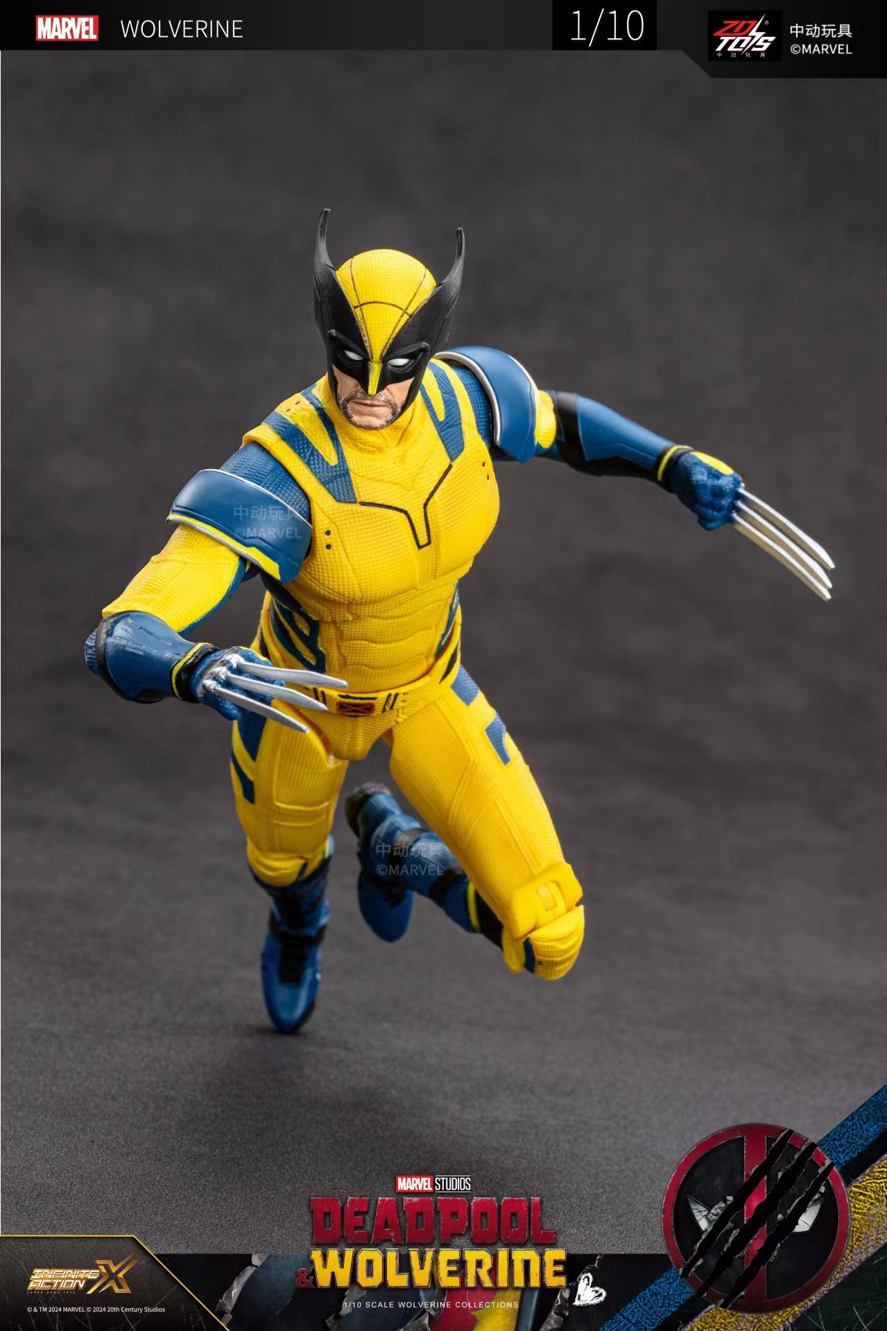 ZDTDS Deadpool & Wolverine Spi - Model Kit Wolverine ulasan dan harga