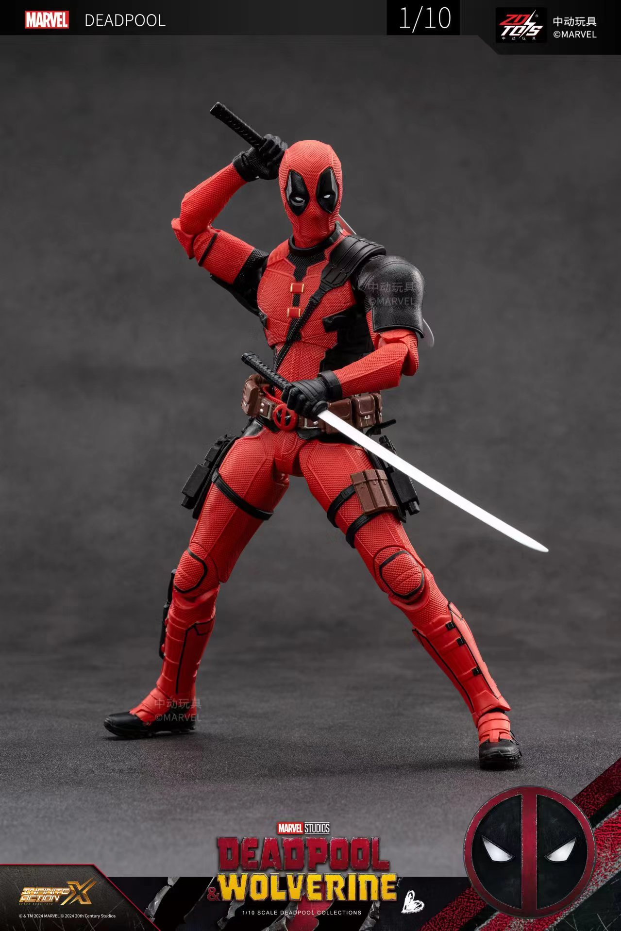 Original 2024 Deadpool & Wolve - Model Kit Wolverine ulasan dan harga
