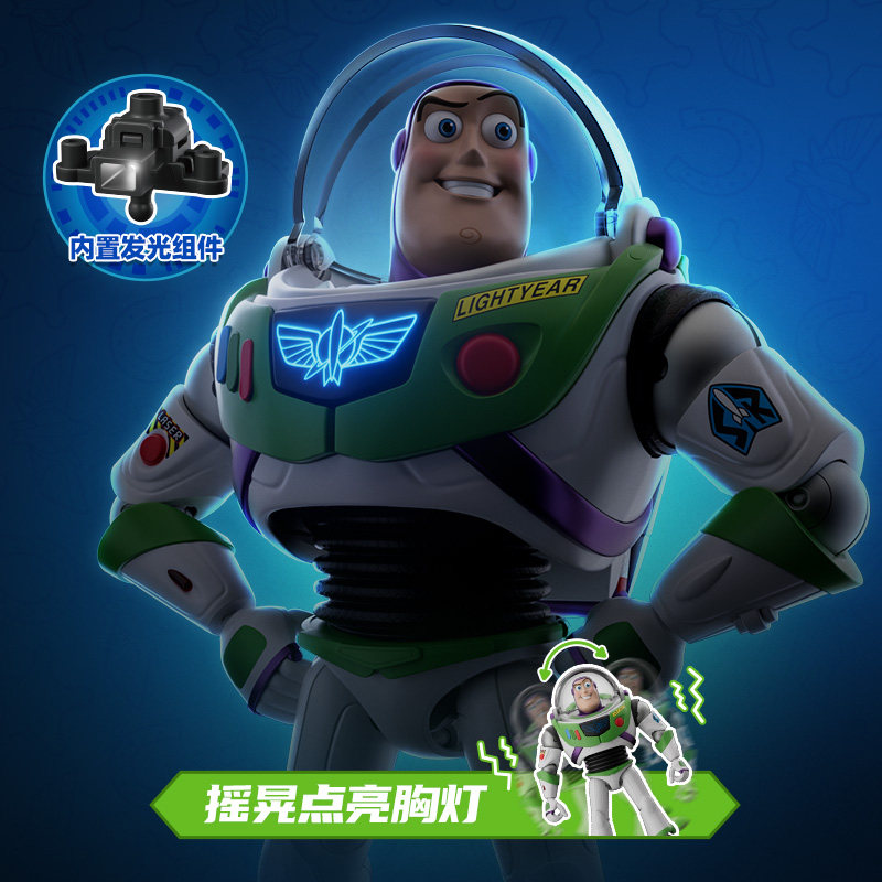 BLOKEES Toys Buzz Lightyear Ac - Model Kit Led ulasan dan harga