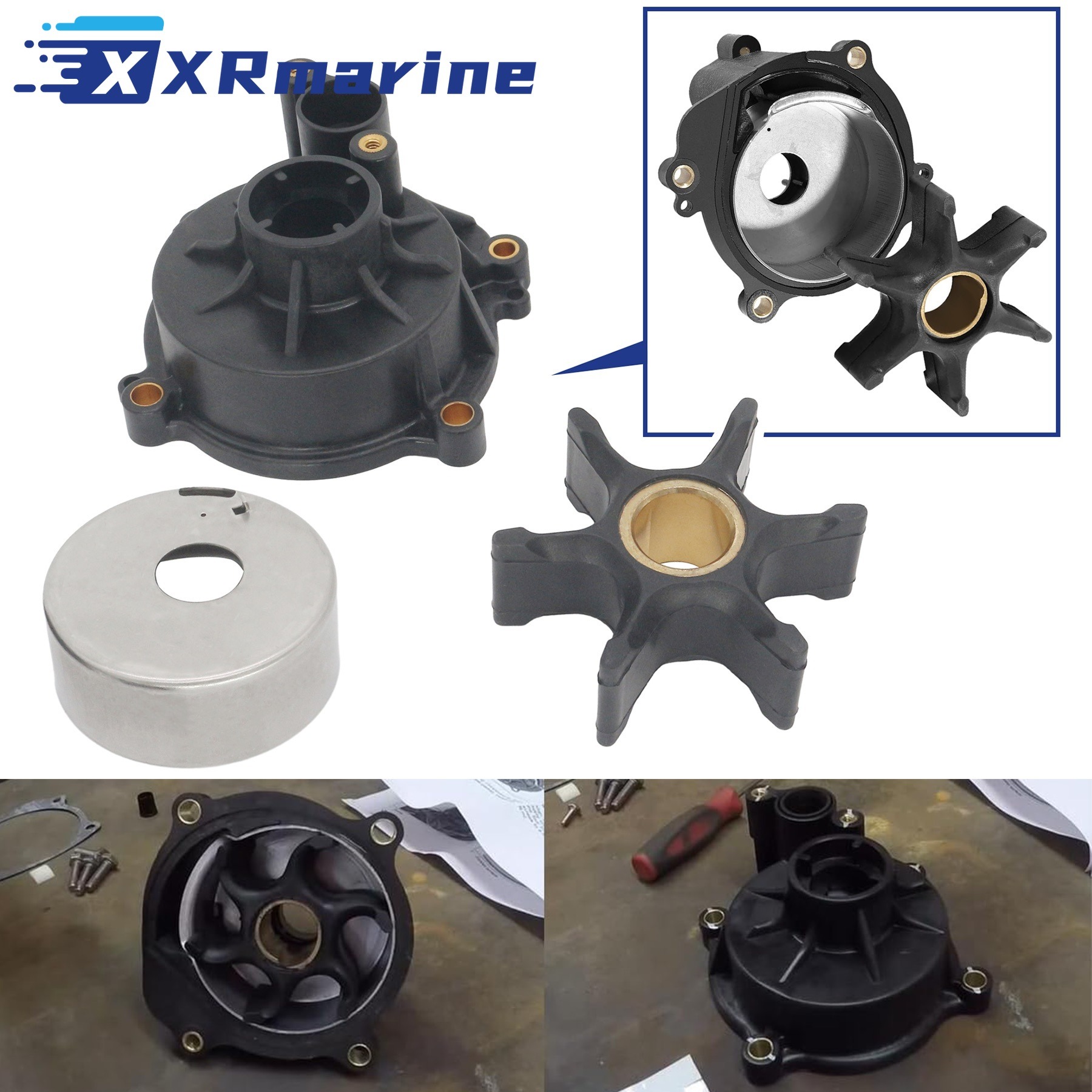 5001595 Water Pump Impeller Re - Model Kit Engine V8 ulasan dan harga