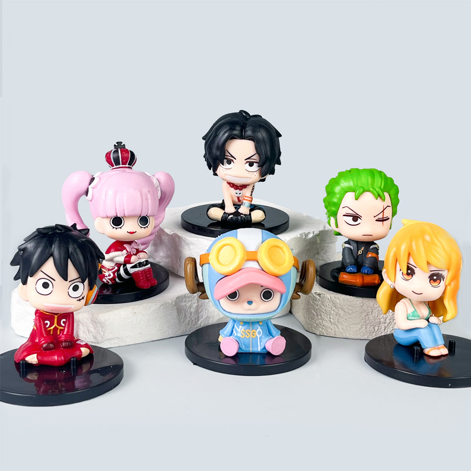 1-12pcs blind box Anime One Pi - Model Kit One Piece Bandai ulasan dan harga