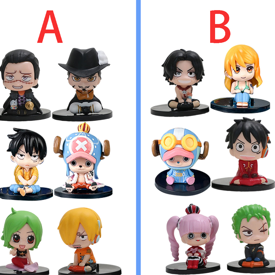 1-12pcs blind box Anime One Pi - Model Kit One Piece Bandai ulasan dan harga