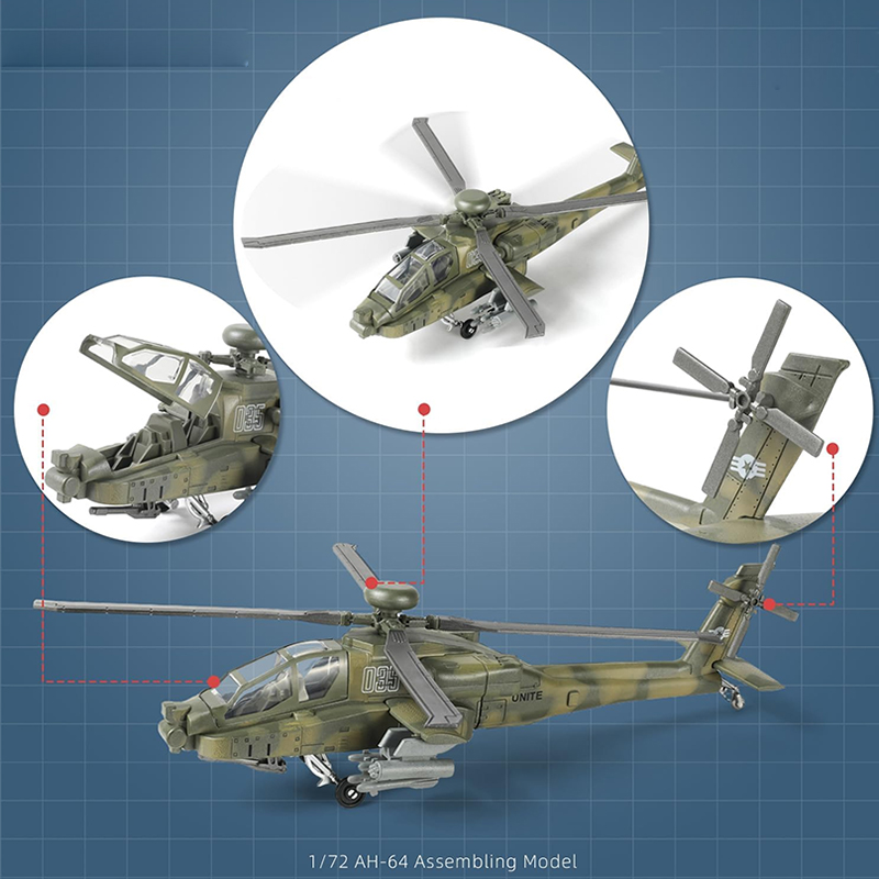 1/72 Army Fighter Kit Toy Mode - Model Kit Helicopter ulasan dan harga