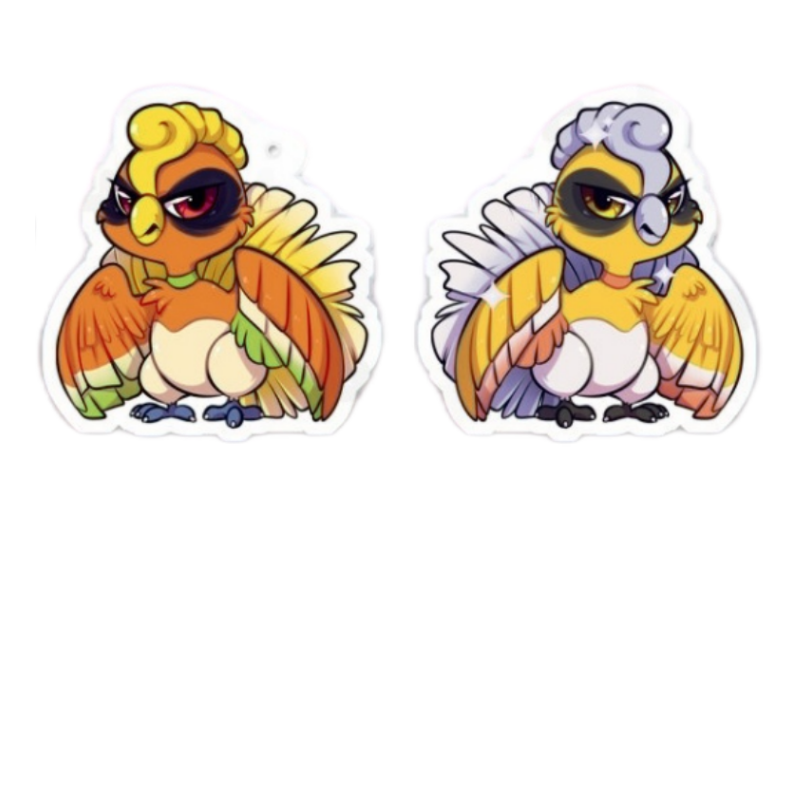 Cute Acrylic Keychain Double-S - Model Kit Lugia ulasan dan harga