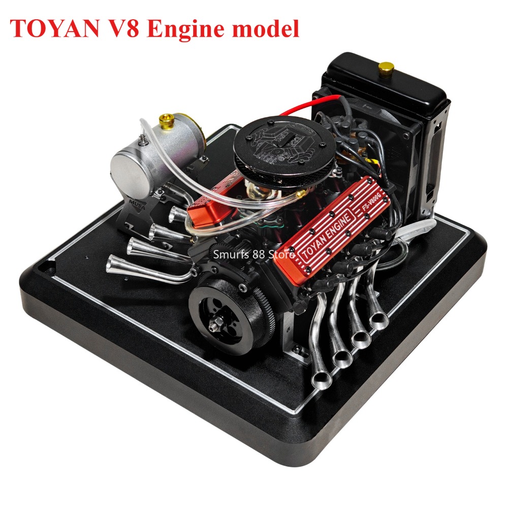 TOYAN V8 Engine Building Kit M - Model Kit Engine V8 ulasan dan harga
